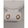 Image 1 : 14k Gold and Pearl Stud Earrings