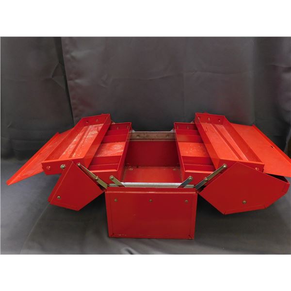 Husky Red Tool Box Fold Out