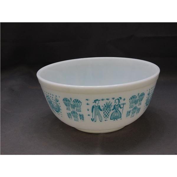 Vintage Pyrex Amish Butter Print Mixing Bowl  403 2.5qt