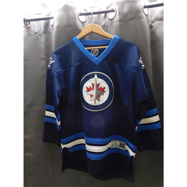 Winnipeg Jets NHL Hockey Jersey Size Youth XL Reebok
