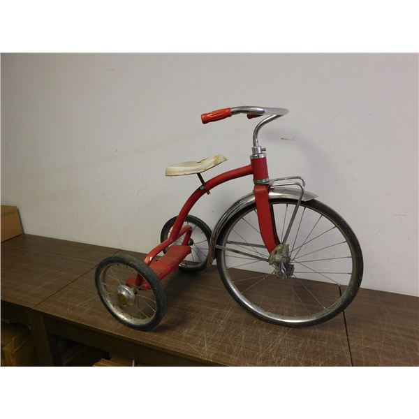 Vintage Red Tricycle Troxel Moscow