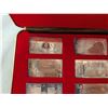 Image 3 : The Silver Mint Silver Nations Ingots Set of 12 20 Grams Each