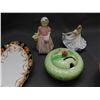 Image 9 : Lot of 13pcs of Assorted Porcelain , China, Serving Dish, Trinket Dishes, Figurines