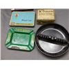 Image 3 : Lot of 6 Vintage Cigarette Tins and Ash Trays