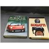 Image 1 : Lot of 2 Bugatti Carlo-Rembrandt Ettore Jean & Porsche Ingo Seiff Hardcover Coffee Table Books