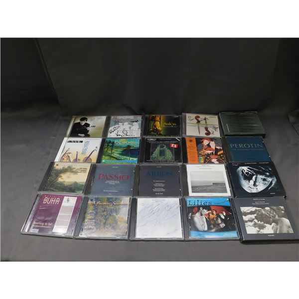 Lot of 20 Classical CDs all Signed / Autographed