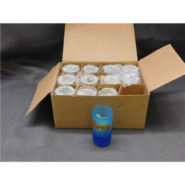 Lot of 12 Kahlua Shot Glasses