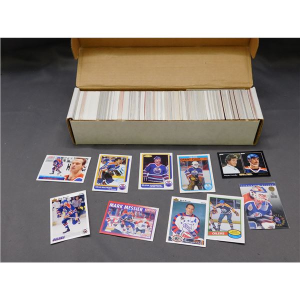 Approx 600+ Edmonton Oilers Cards Sports CCG 90s Upper Deck, OPC, etc