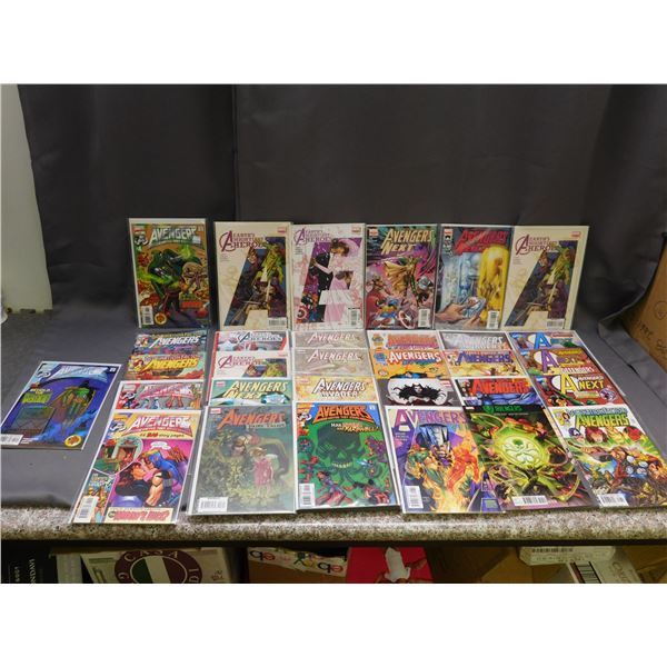 Lot of 31 Marvel Comic Books Avengers Assorted