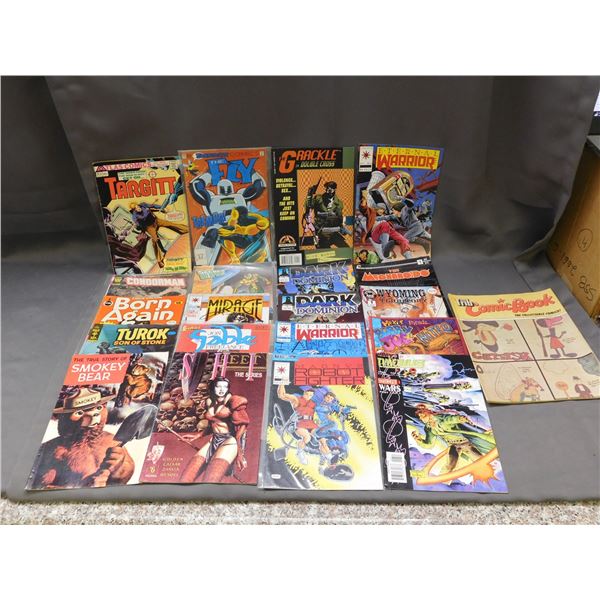 Lot of 21 Indie Comics Eternal Warrior, Time Walker, Dark Dominion, WHI, Born Again