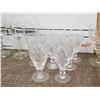 Image 2 : Large Lot of Crystal Stemware 40pcs Various Styles Brandy, Wine, Dessert, Cocktail
