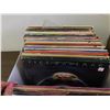 Image 2 : Box of 61 Vinyl Records LPs Assorted