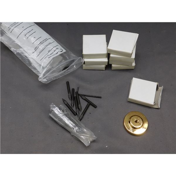 Lot of Brass Speaker Spikes / Feet 1 Set 8pcs