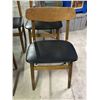 Image 3 : Set of 4 Vintage MCM Made in Sweden Solid Teak Dining Chairs