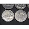 Image 2 : Lot of 6 Canadian Silver Dollars 1968 and Up