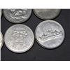 Image 5 : Lot of 6 Canadian Silver Dollars 1968 and Up