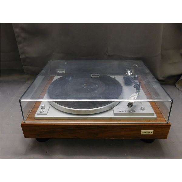 Toshiba Turntable Record Player Belt Drive Auto Player Model SR-310