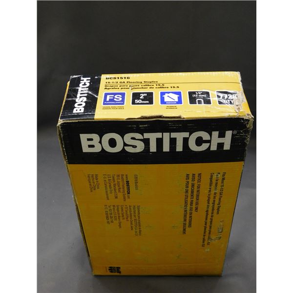 Bostitch Case of 7728 BCS 1516 15.5" Ga Flooring Staples 2"