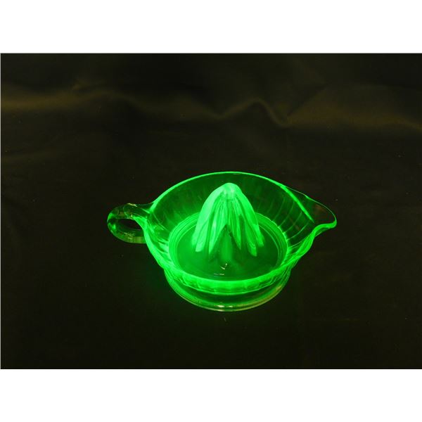 Uranium Glass Juicer / Reamer