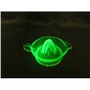 Image 1 : Uranium Glass Juicer / Reamer