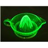Image 2 : Uranium Glass Juicer / Reamer