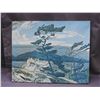 Image 1 : AJ Casson White Pine Textured Canvas Print Group of Seven 2ft x 19"