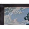 Image 2 : AJ Casson White Pine Textured Canvas Print Group of Seven 2ft x 19"