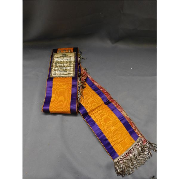 Masonic? Sash 243 Loyal Orange Lodge *as is*