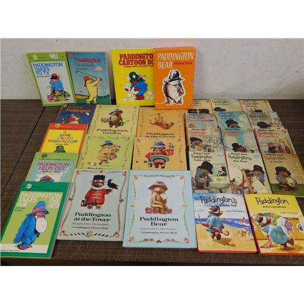Lot of 28 Paddington Bear Storybooks Kids Books Hardcover & Paperback Michael Bond