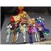 Image 1 : Lot of 10 Monster High and Ever After High Dolls