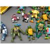 Image 3 : Lot of Mostly Vintage TMNT Teenage Mutant Ninja Turtles Action Figures & Turtle Van