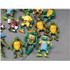 Image 4 : Lot of Mostly Vintage TMNT Teenage Mutant Ninja Turtles Action Figures & Turtle Van