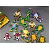 Image 5 : Lot of Mostly Vintage TMNT Teenage Mutant Ninja Turtles Action Figures & Turtle Van