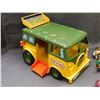 Image 6 : Lot of Mostly Vintage TMNT Teenage Mutant Ninja Turtles Action Figures & Turtle Van