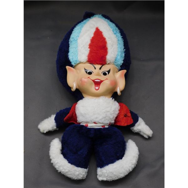Union Gas Genie Plush Doll with Rubber Face