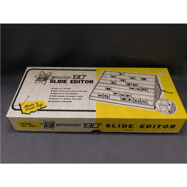 Vintage Harwood '80' Slide Editor Model NO SE-1