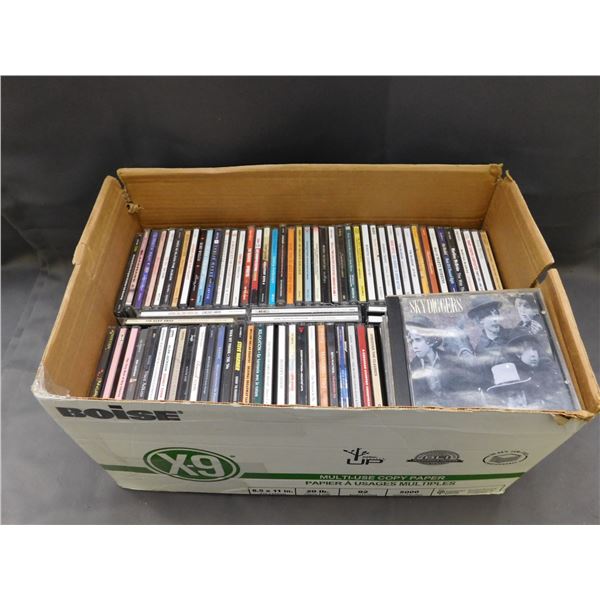 Lot of 80+ Assorted CDs Country, Alan Jackson Shania Twain, Roy Orbison, Marty Robbins, etc