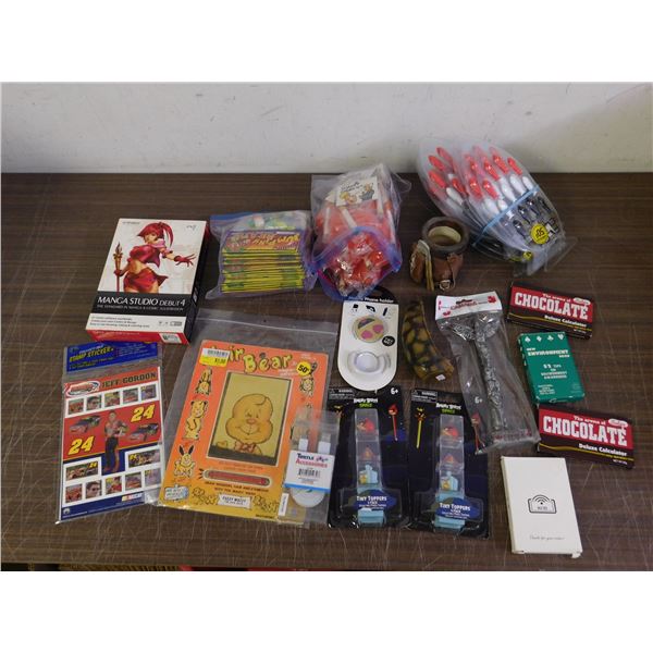 END OF THE RUN Assorted NOS Items Novelty,  Gag, Toy, etc