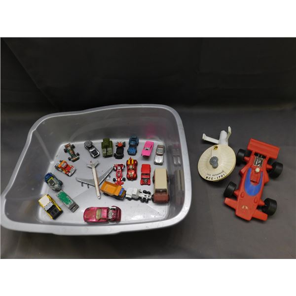 Lot of Diecast Metal Cars 1960-1970 Matchbox, Star Trek, Dinky, Lesney, Slot Cars, Tonka, Hot Wheels