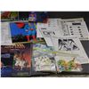 Image 2 : Lot of Tabletop Roleplaying Superhero Marvel DC Games, Manuals, Booklets, Expansions, Pieces