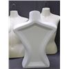 Image 3 : Lot of 4 Female Torso Hanging Mannequins and 1 Standing Torso