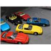 Image 2 : Lot of 7 1:24 Corvettes Majorette, Red Box, Franklin Mint Die Cast Collectible Cars