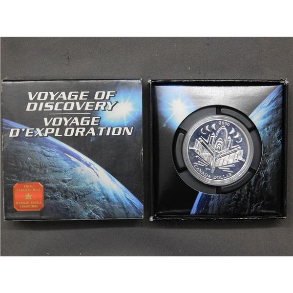 Sterling Silver 2000 Canadian Voyage Discovery Dollar