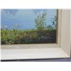 Image 2 : Framed Original Landscape Painting Artist Signed and Dated 1957