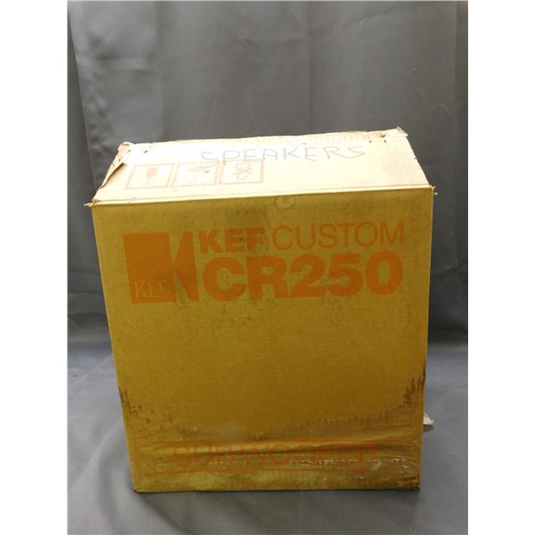 Pair of Kef Custom CR250 In Wall Speakers NOS (need refoam)