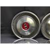 Image 2 : Ford Set of 4 14" Hub Caps Wheel Covers 1979-1982 LTD