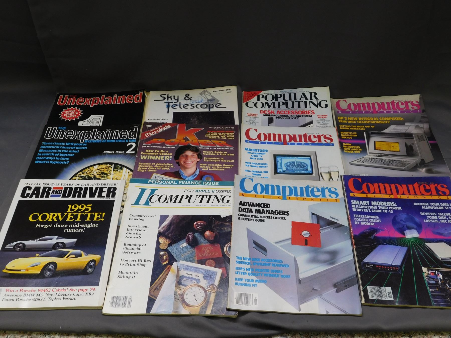 1980 Magazine Build Computer Lot of 11 Vintage Computer Electronic Magazines 1980s