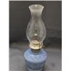 Image 3 : Kaadan Blue Rose Embossed Vintage Oil Lamp Lantern