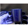 Image 3 : Lot of Cobalt Blue Cups, Mugs and Bowls