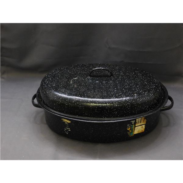 Oval Roaster 22-25lbs Baking Cooking Pot